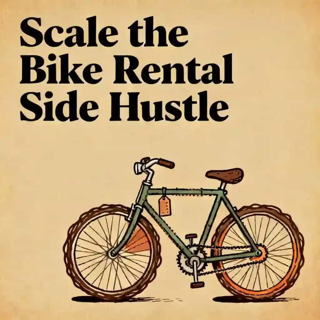 Scale Your Bike Rental Side Hustle book cover