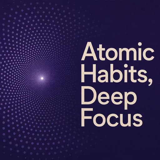 Atomic Habits for Deep Focus: Building Systems for Productivity