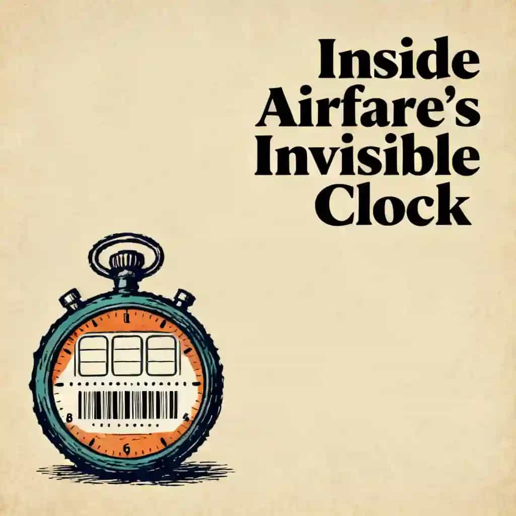 The Invisible Clock of Airline Ticketing 책 표지