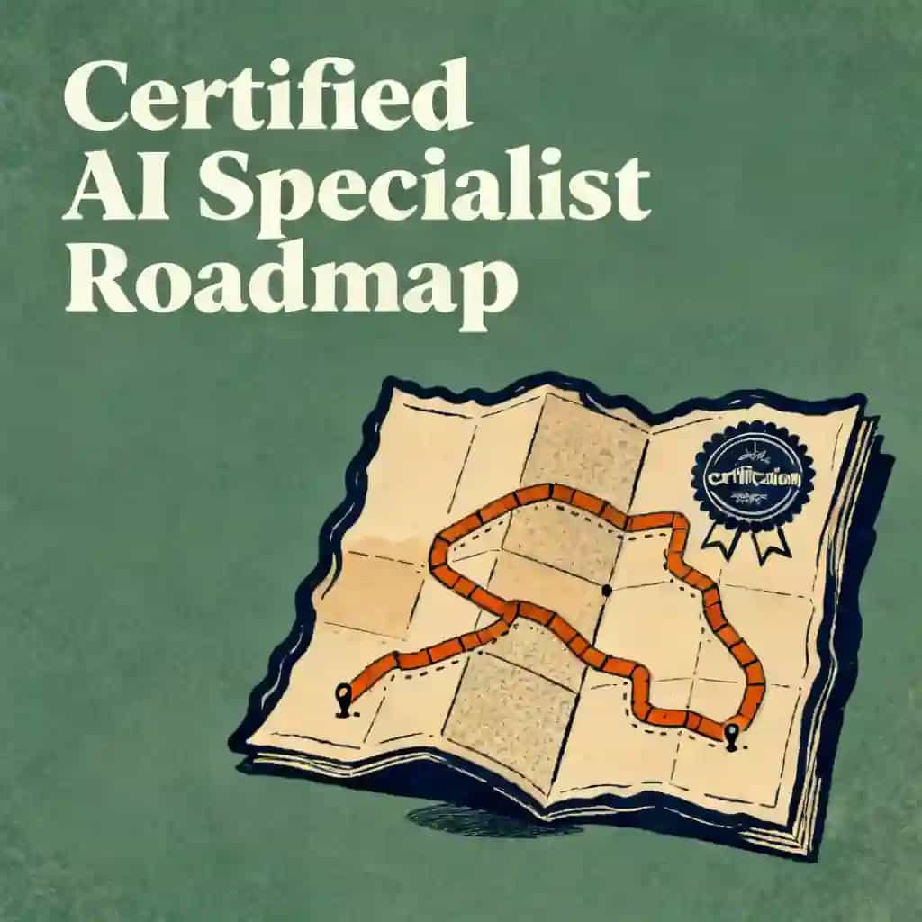 Copertina del libro Roadmap to Becoming a Certified AI Specialist