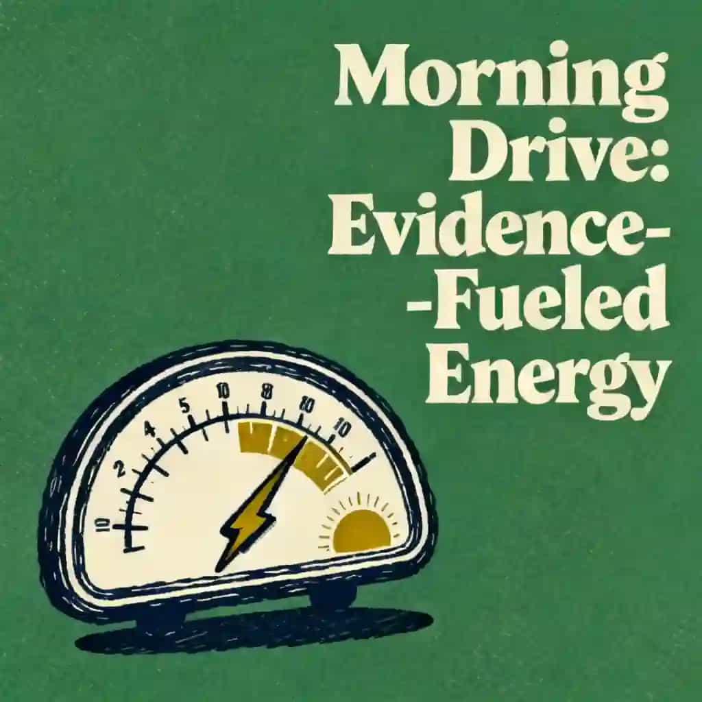 Capa do livro Morning Drive Mastery: Science-Backed Energy Boost
