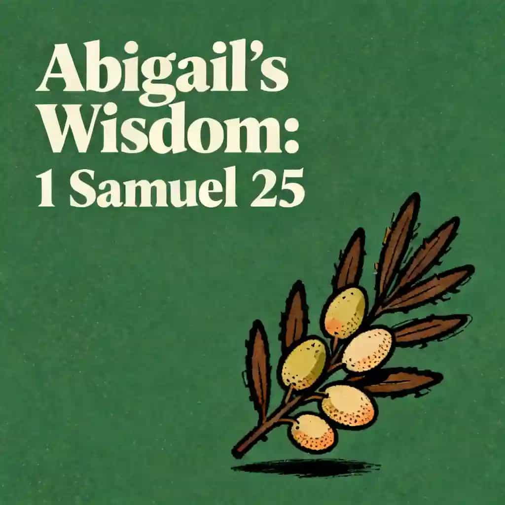 1 Samuel 25 and the Wisdom of Abigail 책 표지