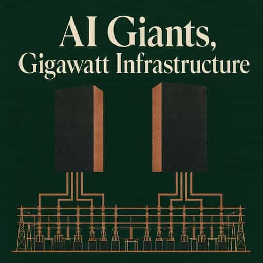 Buchcover von The Gigawatt Era: AI Giants and Infrastructure