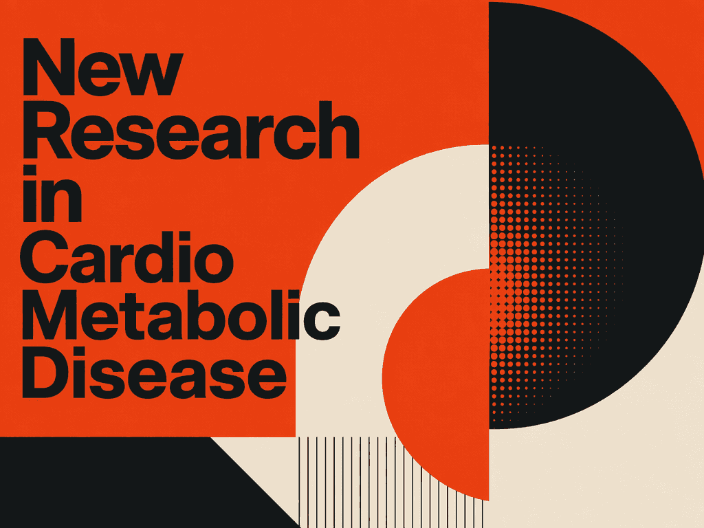 New research in cardiometabolic disease