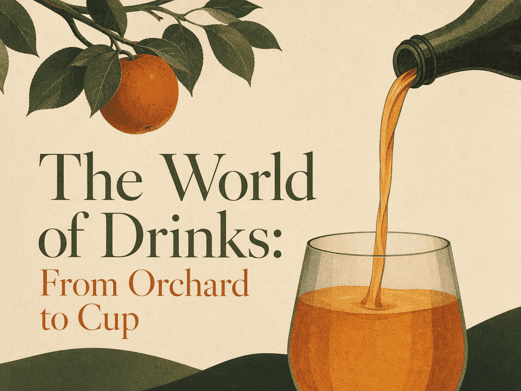 The World of Drinks: From Orchard to Cup