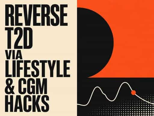 Reverse T2D via lifestyle & CGM hacks