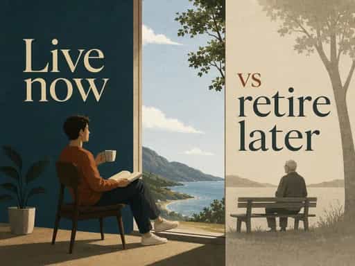Live now vs retire later