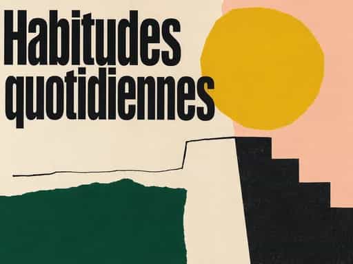Habitudes quotidiennes