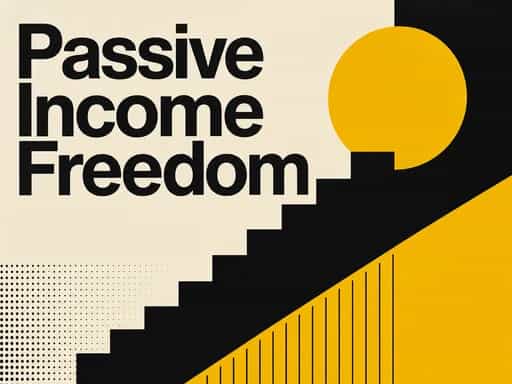 Build passive income for financial freedom.