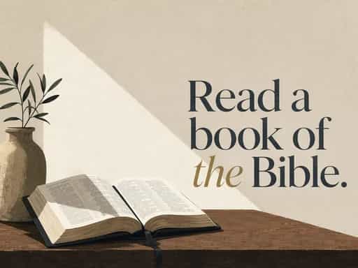 Read a book of the Bible.