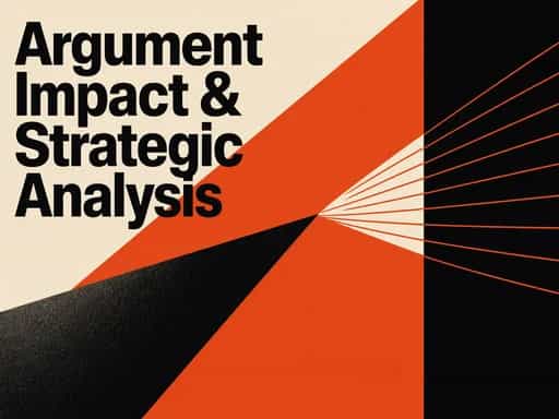 Argument Impact & Strategic Critical Analysis
