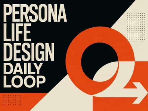 Persona Life Design: The Ultimate Daily Loop