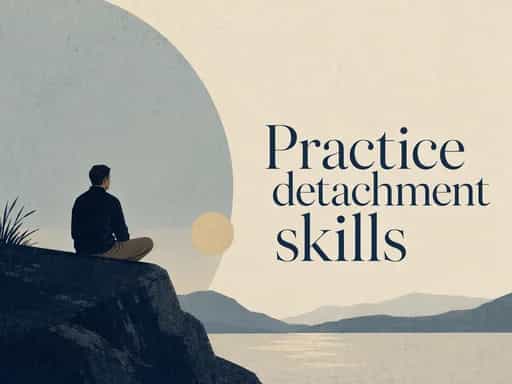 Practice detachment skills