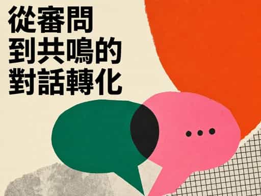 從審問到共鳴的對話轉化
