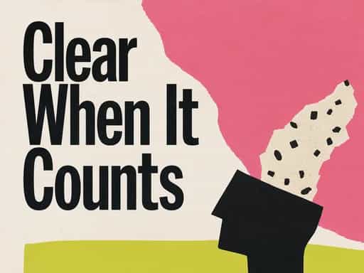 How to not go blank under pressure
