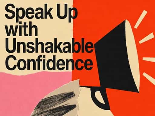 Speak Up with Unshakable Confidence