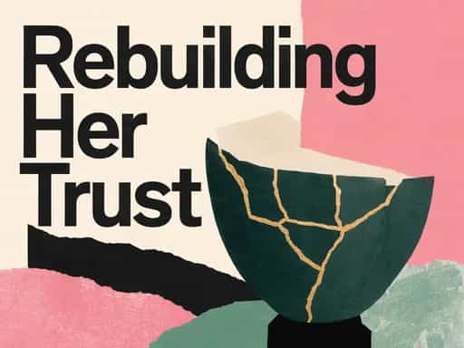 Rebuilding my wife’s trust after betrayal.