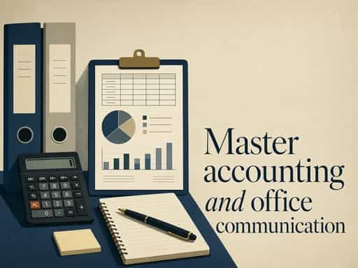 Master accounting and office communication