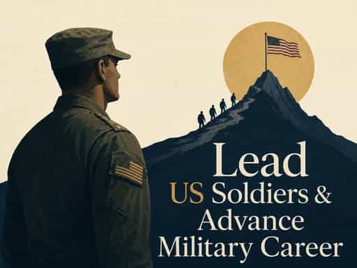 Lead US Soldiers & Advance Military Career