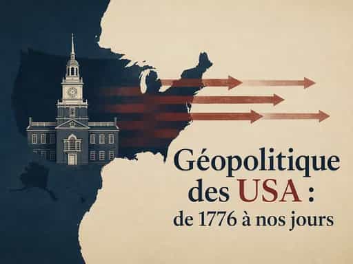 Géopolitique des USA : de 1776 à nos jours