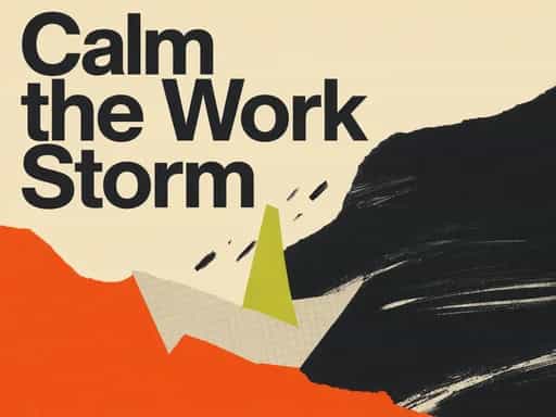 Overcome workplace anxiety