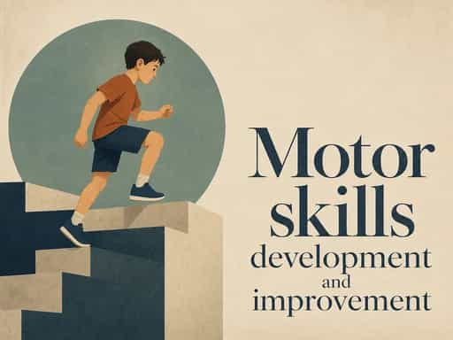 Motor skills development and improvement