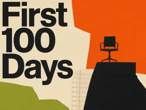 New director: first 100 days