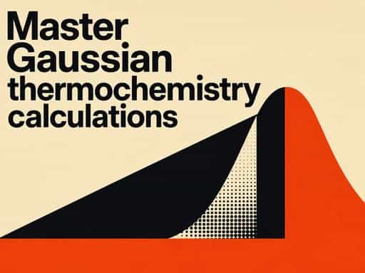 Master Gaussian thermochemistry calculations