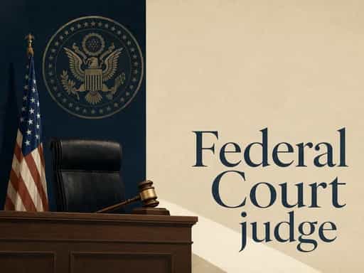 Federal Court judge