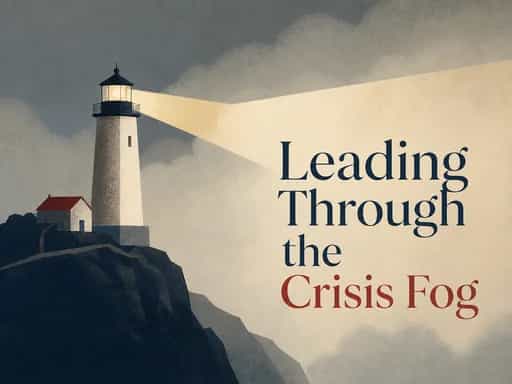 Leading Through the Crisis Fog