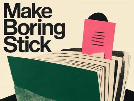 Stay engaged with boring but vital material