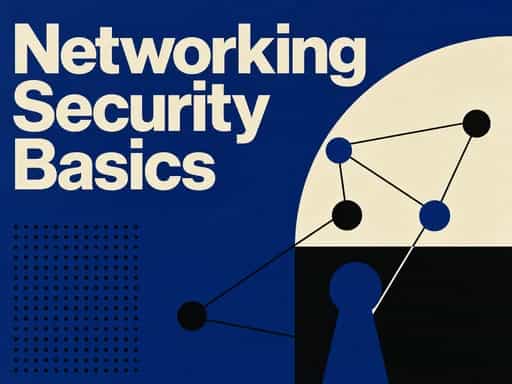 Networking Security as a beginner