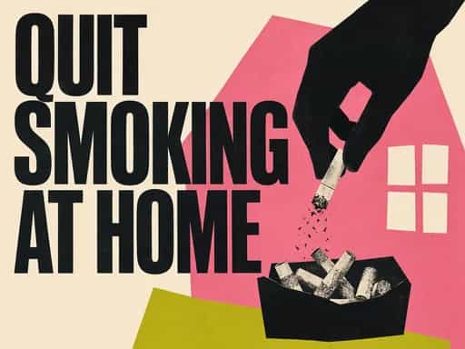 Quit smoking at home