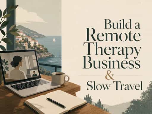Build a Remote Therapy Business & Slow Travel