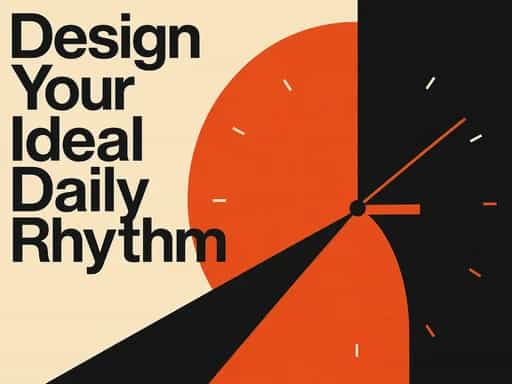 Design Your Ideal Daily Rhythm