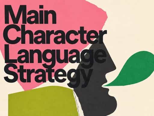 The Main Character Language Strategy