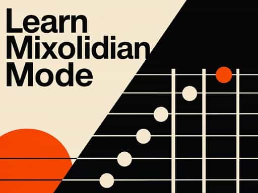 Learn mixolidian mode