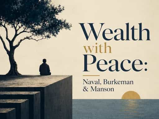 Wealth with Peace: Naval, Burkeman & Manson