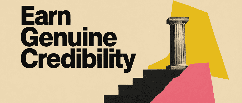 Gain respect, maturity, and credibility.