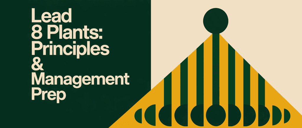 Lead 8 Plants: Principles & Management Prep