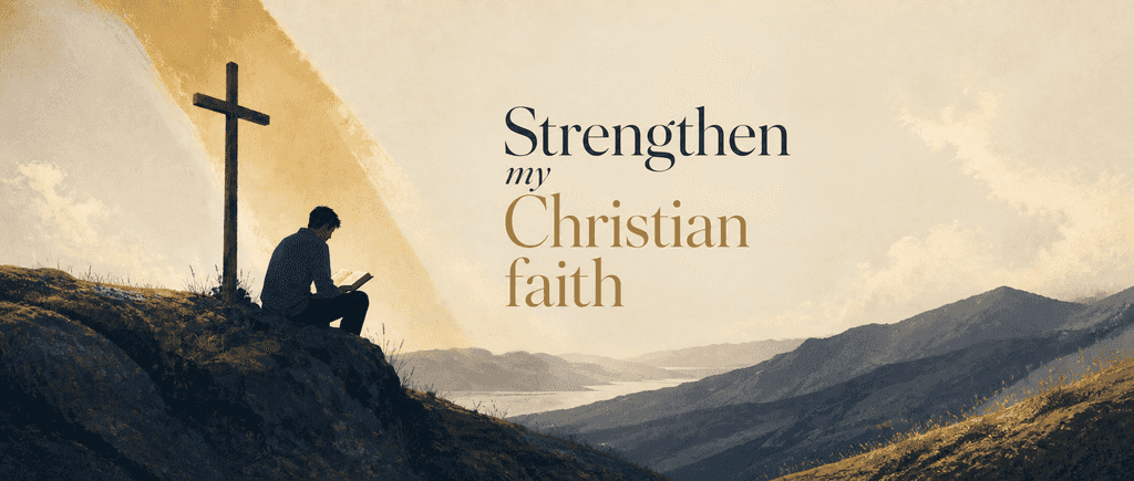 Strengthen my Christian faith