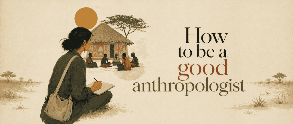 How to be a good anthropologist