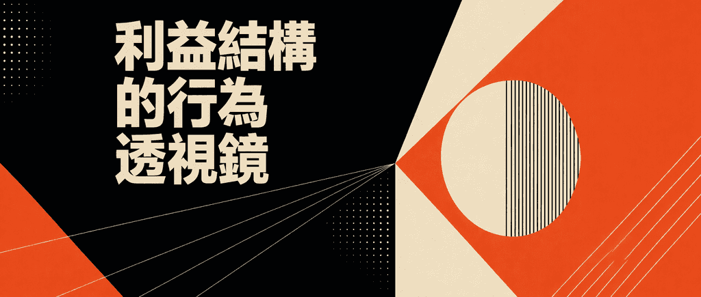 利益結構的行為透視鏡