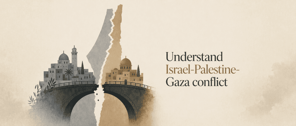 Understand Israel-Palestine-Gaza conflict