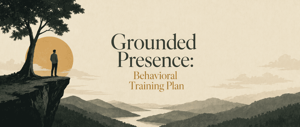 Grounded Presence: Behavioral Training Plan