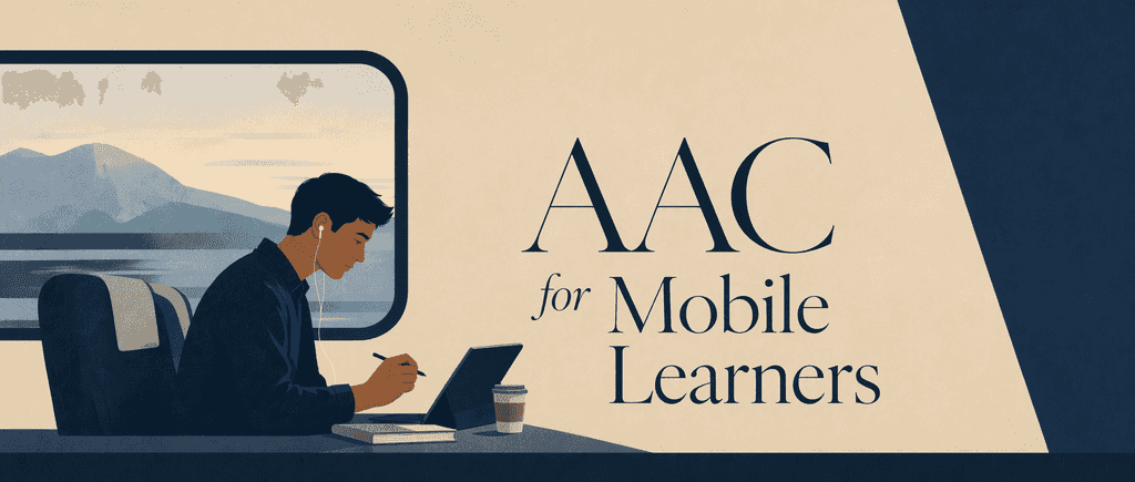 AAC for Mobile Learners