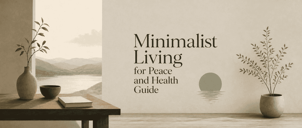 Minimalist Living for Peace and Health Guide