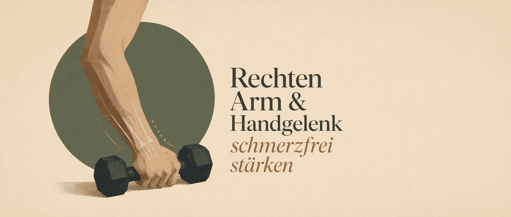 Rechten Arm & Handgelenk schmerzfrei stärken