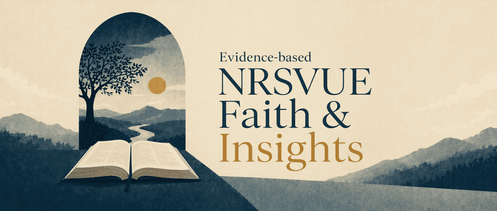 Evidence-based NRSVUE Faith & Insights