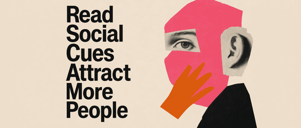 Read social cues to attract more people
